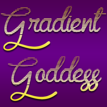 Gradient Goddess by Misti's Fonts
