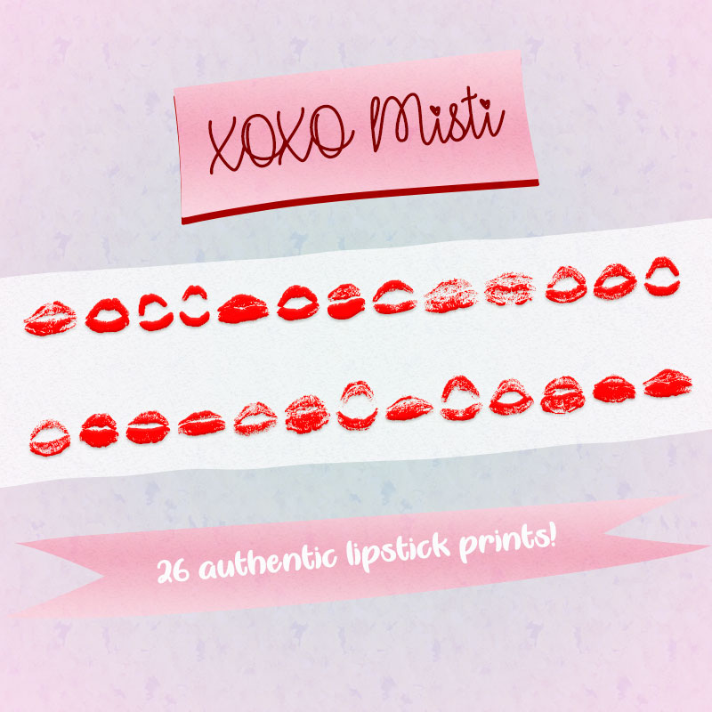 XOXO Misti Typeface by Misti's Fonts