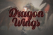 Dragon Wings Typeface by Misti’s Fonts