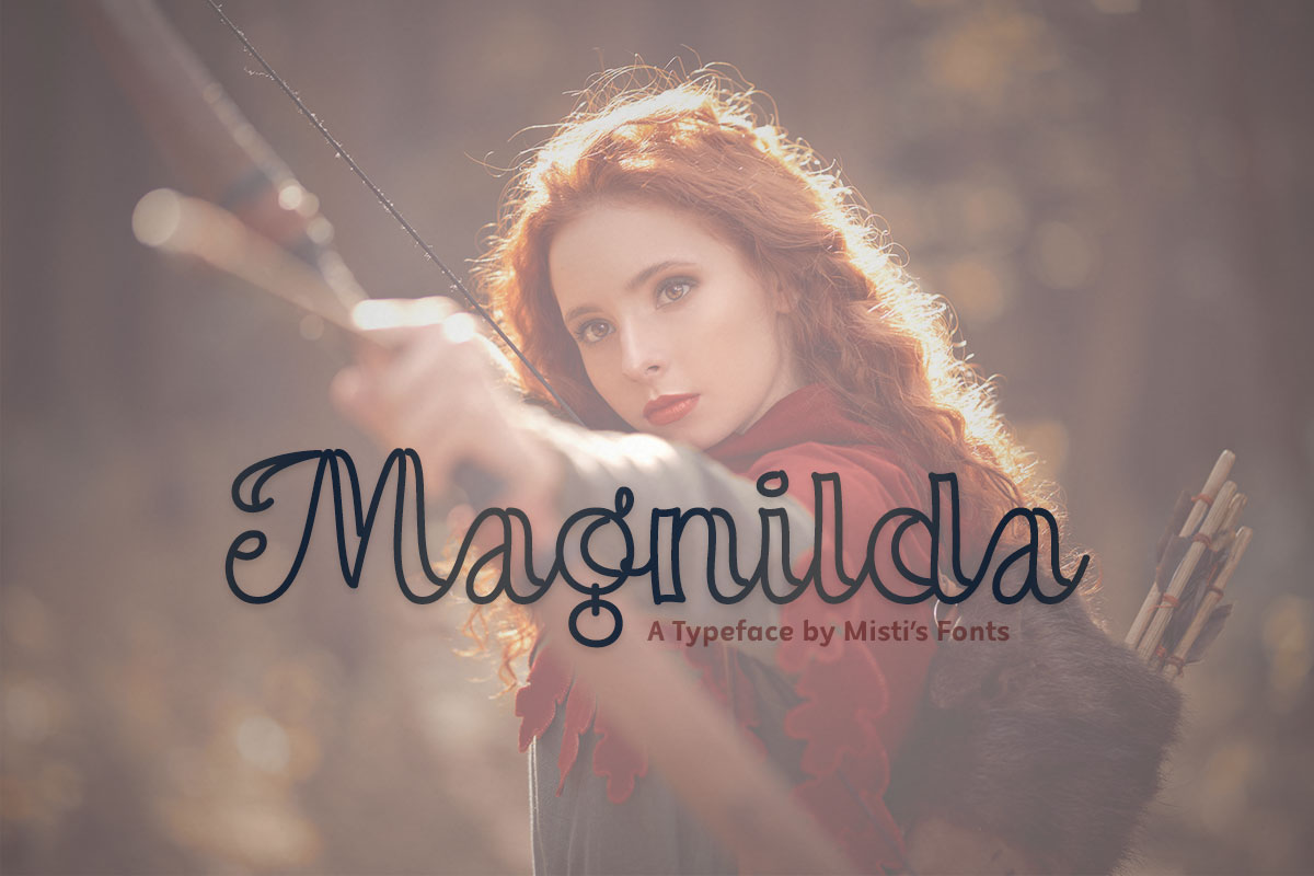 Magnilda Typeface by Misti's Fonts