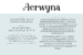 Aerwyna Regular-Letters