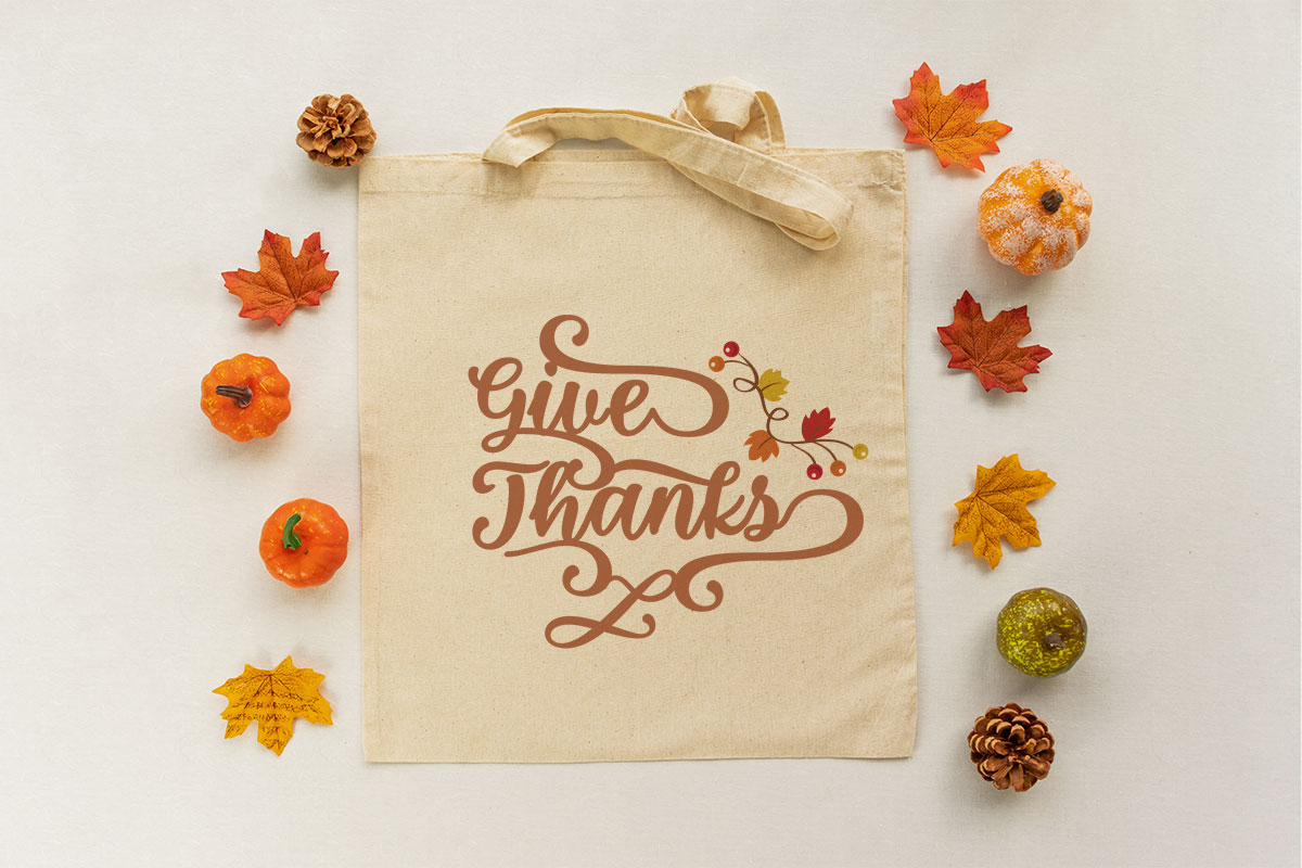 Give Thanks Fancy Graphic by Misti's Fonts