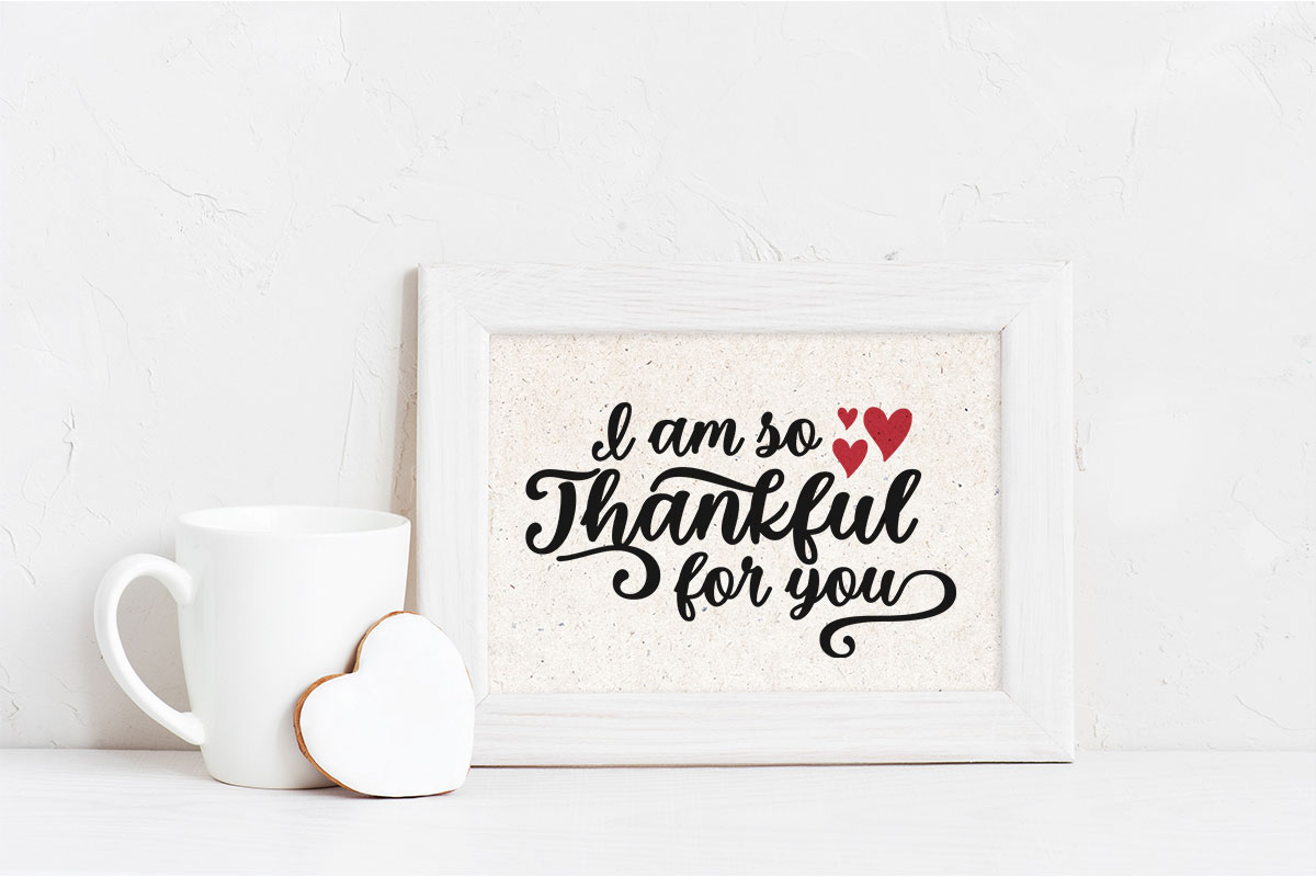 So Thankful For You Graphic by Misti's Fonts