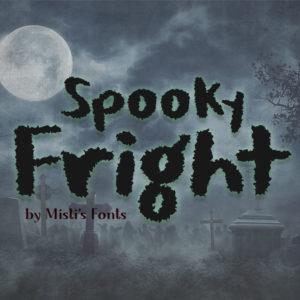 Spooky Fright Typeface by Misti's Fonts