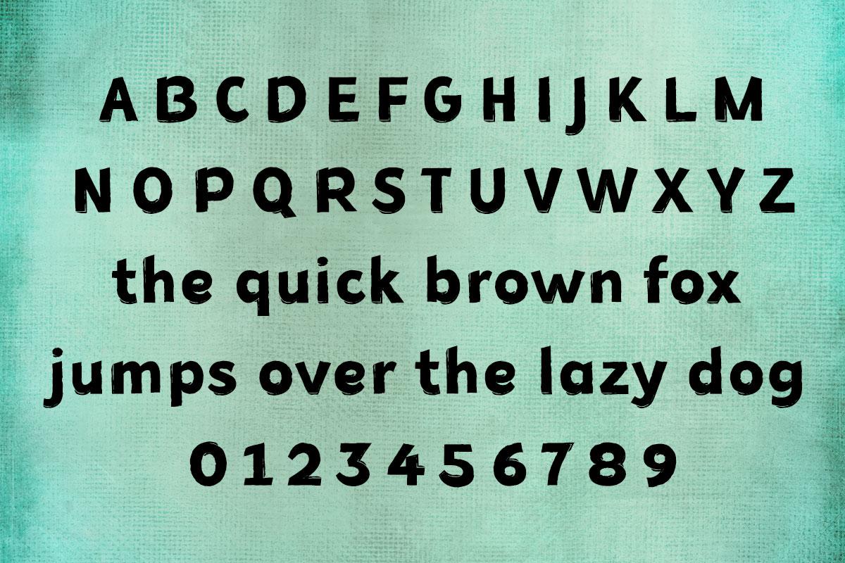 November Night Typeface by Misti's Fonts
